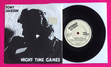 Load image into Gallery viewer, Tony Jacksun - Night Time Games EP Power Pop Single Strike Records 1978