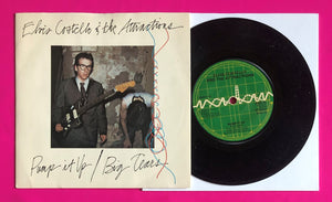 Elvis Costello & the Attractions - Pump it Up 7" on Radar Records From 1978