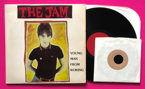 The Jam - Young Man From Woking Double LP + 7" Hammersmith Odeon 1982