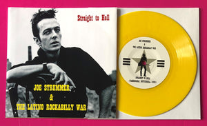 Joe Strummer & Latino Rockabilly War - Straight to Hell Live 7" Yellow Vinyl