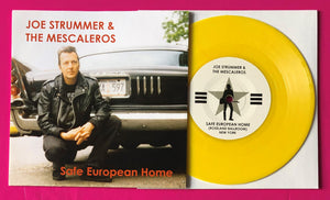 Joe Strummer & Latino Rockabilly War - Straight to Hell Live 7" Yellow Vinyl