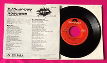 Load image into Gallery viewer, Jam - David Watts 7&quot; Japanese Pressing on Polydor Records From 1978