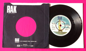 The Vibrators - We Vibrate 7" Single UK Press on RAK Records From 1976