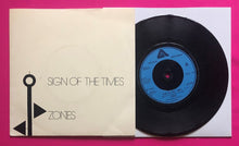 Load image into Gallery viewer, Zones - Sign of the Times 7&quot; Powerpop Single Released on Arista Records 1978