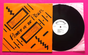 Sex Pistols - Power of the Pistols LP Live Compilation on 77 Records From 1985