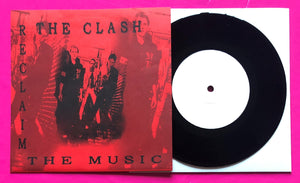 The Clash - Reclaim The Music 7" EP Four '...Enough Rope' Demos Red Cover