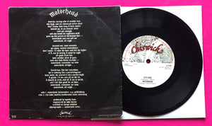 Motörhead - Motörhead / City Kids 7" Single on Chiswick Records From 1977