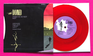Damned - Thanks For the Night 7" Red Vinyl Pressing Damned Records 1984