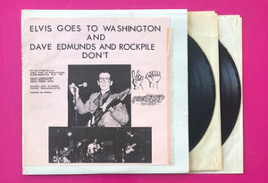 Elvis Costello - Elvis Goes to Washington LP Double LP Pacifist Records 1979