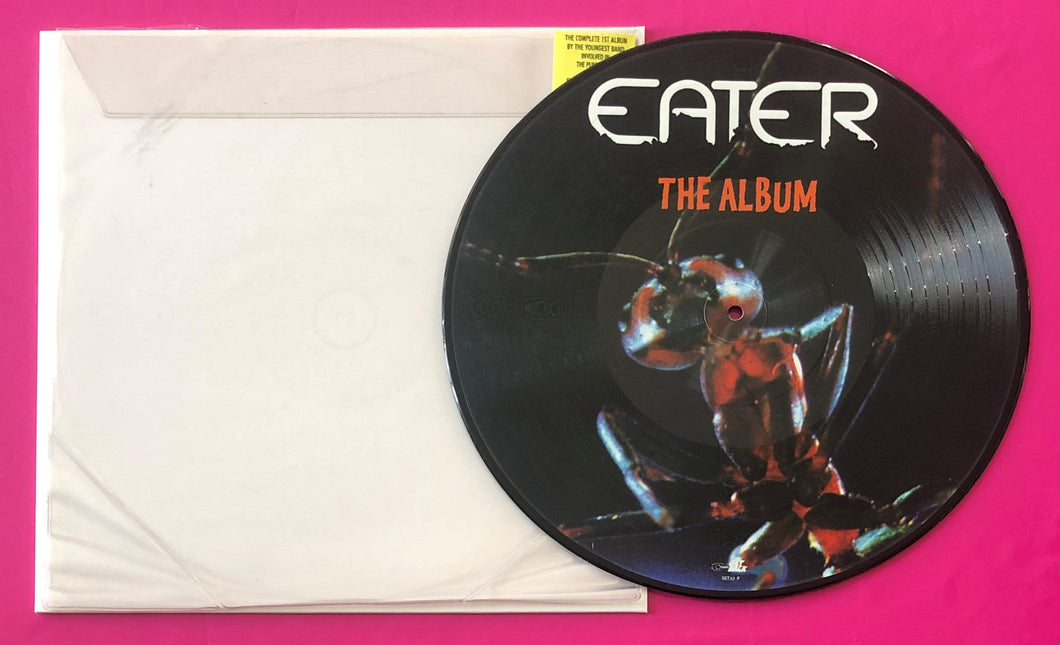 Eater - The Album LP + B-Sides Picture Disc Get Back Records Italy From 2005