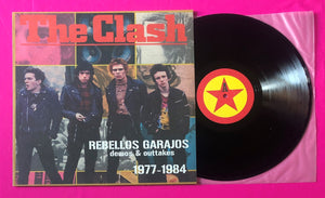 Clash - Rebellos Garajos Bootleg LP Demos Versions & Outtakes From 77-84