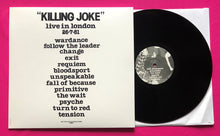 Load image into Gallery viewer, Killing Joke - The Original Killing Joke LP Repress Recorded  Live Lyceum 1981
