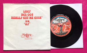 Lucy - Really Got Me Going 7" Single Released on Lightning Records in 1977