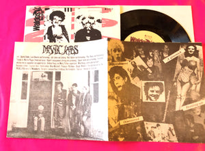Manic Jabs - Autophagous 7" Punk Single On Waldo's Records 1980
